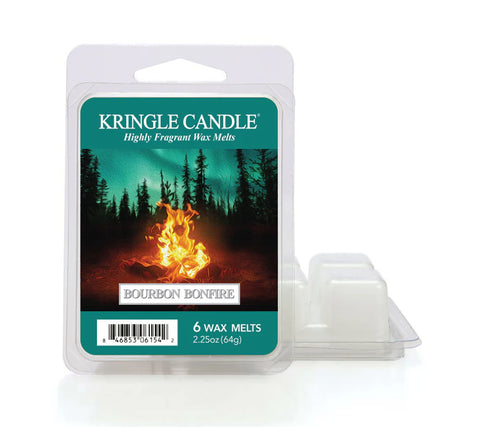 Kringle Candle - Bourbon Bonfire - Waxmelt - 64g