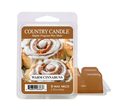 Country Candle - Cinnamon Buns - Waxmelt - 64g