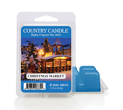 Country Candle - Christmas Market - Waxmelt - 64g