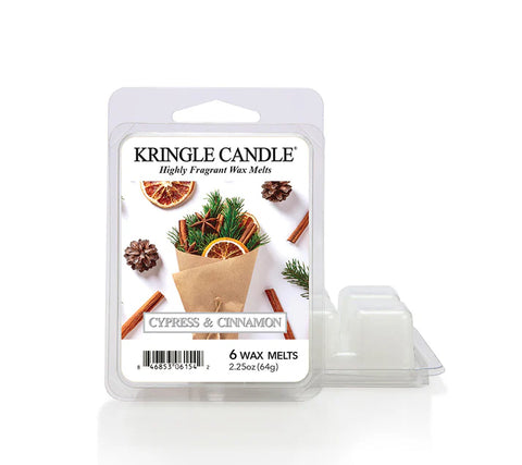 Kringle Candle - Cypress & Cinnamon - Waxmelt - 64g