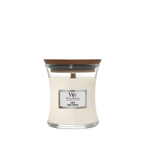 WoodWick - Linen - Duftkerze