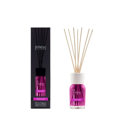 Millefiori Milano - Rhubarb & Pepper - Reed Diffuser