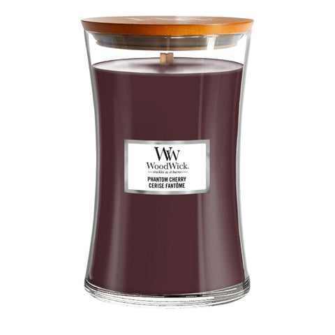 WoodWick - Phantom Cherry - Duftkerze