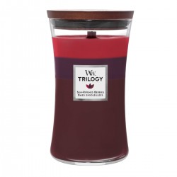WoodWick - Sun Ripened Berries Trilogy - Duftkerze