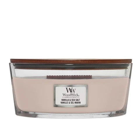 WoodWick - Vanilla & Sea Salt - Ellipse - 454g