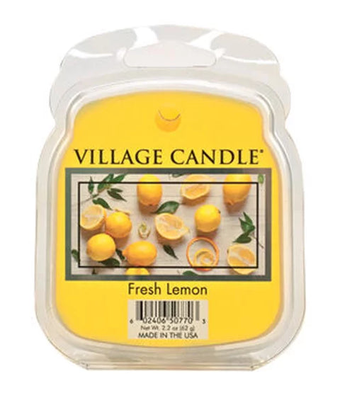 Village Candle - Fresh Lemon - Wax Melt - 62g