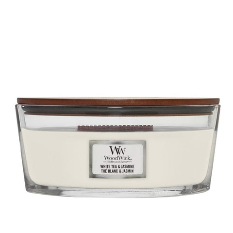WoodWick - White Tea & Jasmine - Ellipse - 454g
