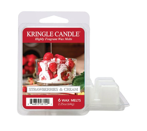 Kringle Candle - Strawberries & Cream - Waxmelt - 64g