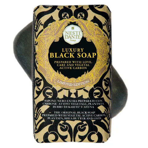 Nesti Dante - Luxury - Black - Handseife - 250g