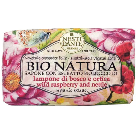 Nesti Dante - Bio Natura - Raspberry & Nettle - Handseife - 250g
