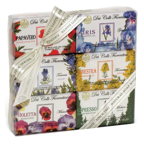 Nesti Dante - Colli Fiorentini - Geschenkset - Handseife - 6x 150g