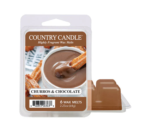 Country Candle - Churros & Chocolate - Waxmelt - 64g