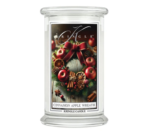 Kringle Candle - Cinnamon Apple Wreath - Duftkerze - 624g