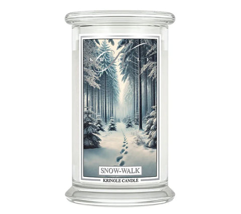 Kringle Candle - Snow Walk - Duftkerze - 624g