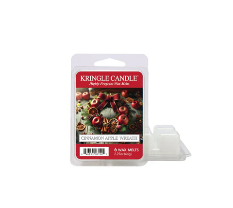 Kringle Candle - Cinnamon Apple Wreath - Waxmelt - 64g