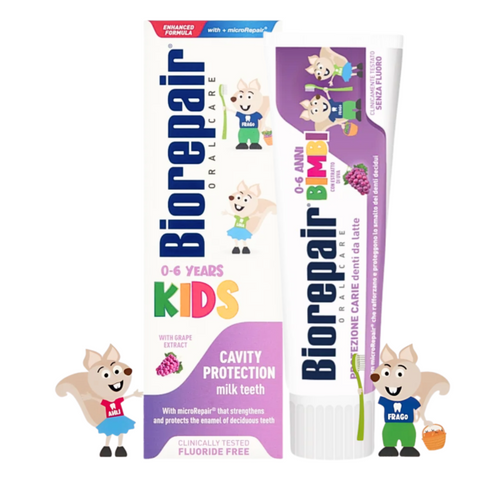 Biorepair® - Grape - Kinder Zahnpasta mit Microrepair - 50ml