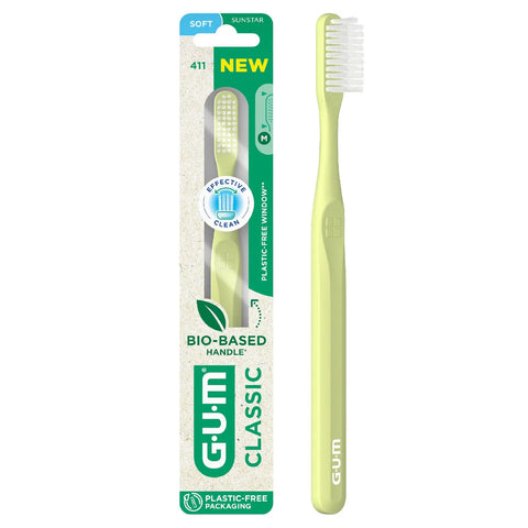 GUM - CLASSIC Handzahnbürste - Soft mit XL Bürstenkopf