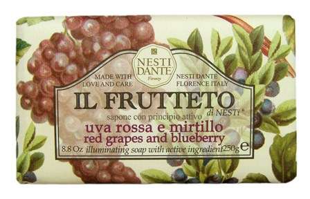 Nesti Dante - Il Frutteto - Red Grapes & Blueberry - Handseife - 250g