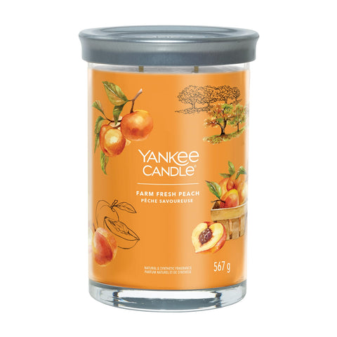 Yankee Candle - Farm Fresh Peach - Signature 2 Docht Tumbler - 567g