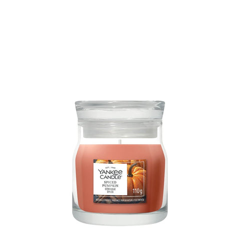 Yankee Candle - Spiced Pumpkin - Signature Duftkerze - 110g