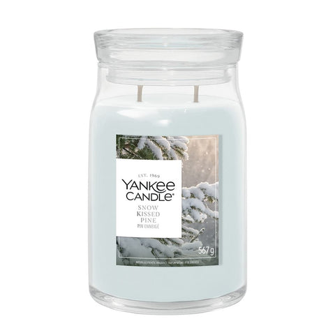 Yankee Candle - Snow Kissed Pine - Signature 2 Docht Duftkerze - 567g