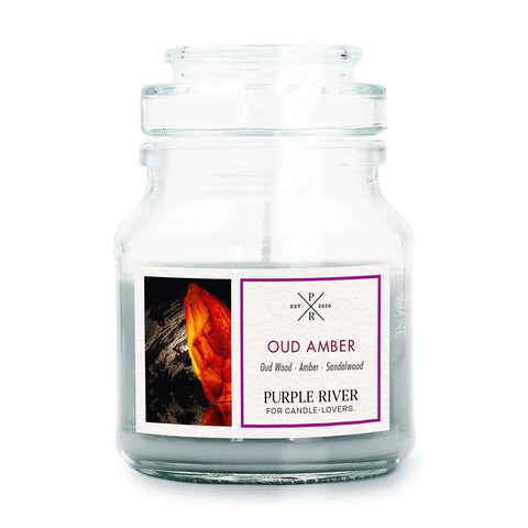 Purple River - Oud & Amber - Duftkerze - 113g