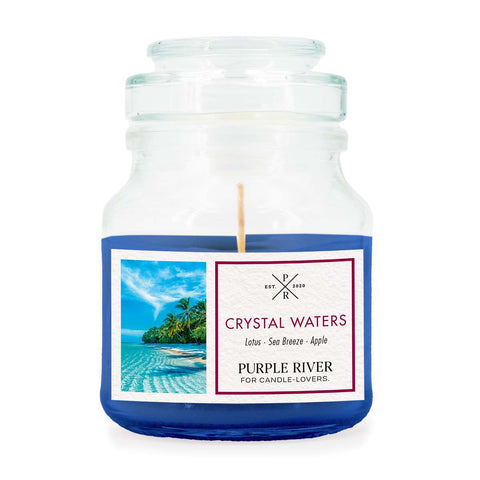 Purple River - Crystal Waters - Duftkerze - 113g
