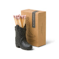 Paddywax - Cowboy Boot Match Holder - Dekorative Zündhölzer - Black – Teil des Adopo Ritual-Trio Moon Phases (3-teilig)