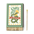 Paddywax - Adopo Boxed Matches "Snake" - Dekorative Zündhölzer - 75 Stück – Teil des Adopo Ritual-Quartett Snake (4-teilig)