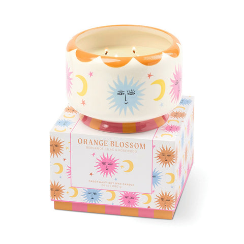Paddywax Adopo - Sun - Orange Blossom - Keramik Duftkerze - 680g