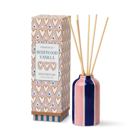 Paddywax - Adopo - Hearts - Rosewood Vanilla - Keramik Diffuser - 118ml