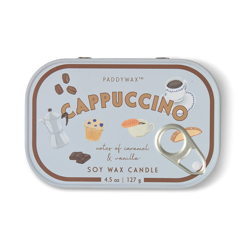 Paddywax Bistro - Cappuccino - Chocolate & Cherry - Tin Duftkerze - 127g