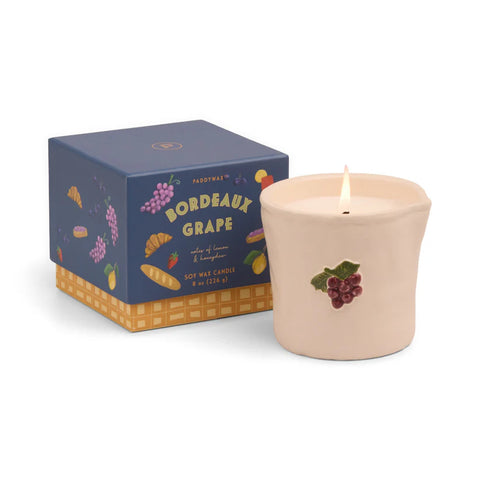 Paddywax - Bistro - Bordeaux Grape - Keramik Duftkerze - 226g