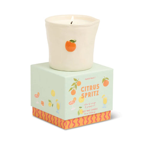 Paddywax - Bistro - Citrus Spritz - Keramik Duftkerze - 226g