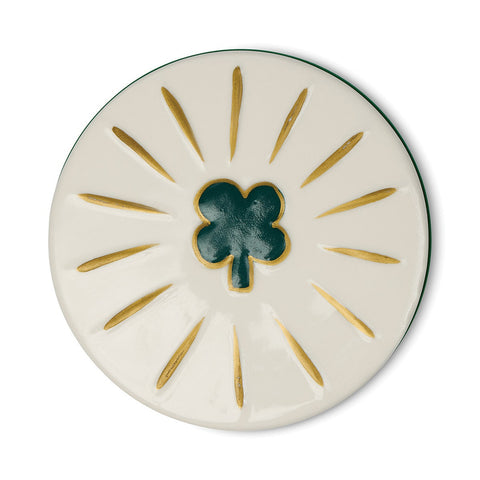 Paddywax Charmed - Four Leaf Clover - Dandelion & Clover - Keramik Duftkerze - 226g