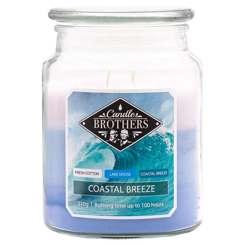 Candle Brothers - Coastal Breeze - 3 Layer Duftkerze - 510g