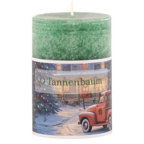 Schulthess - Tannenbaum - handgefertigte Designduftkerze - 250g