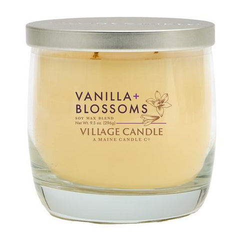 Village Candle - Vanilla + Blossoms - Duftkerze - 296g