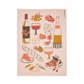 Here's How - The Emmy - Wine - Geschirrtuch - Baumwolle
