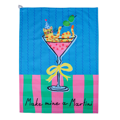 Hijinx - Make Mine a Martini - Geschirrtuch - Baumwolle