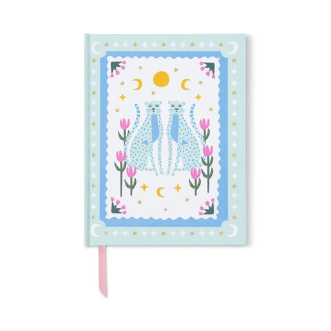 Paddywax - Adopo - Blue Cheetahs - Journal - 192 Seiten