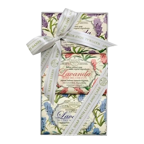 Nesti Dante - Lavanda - Geschenkset - Handseife - 3x 150g
