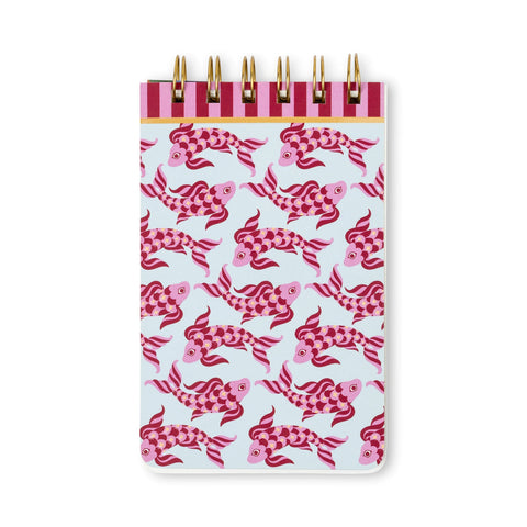 Paddywax - Adopo - Koi Fish - Notizblock Twin Wire - 80 Blatt