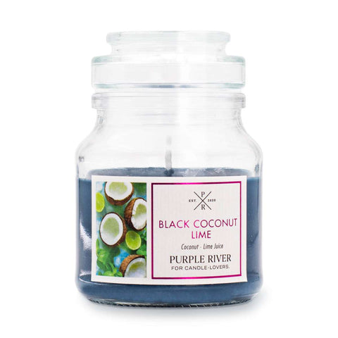 Purple River - Black Coconut Lime - Duftkerze - 113g