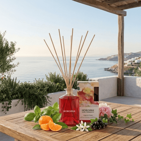 Reed Diffuser & Duftkerzen von HOROMIA