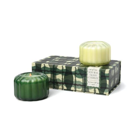 Paddywax - Ripple - Geschenkset Green - 2x 128g