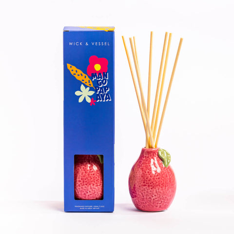 Wick & Vessel - Mango Papaya Fruit - Reed Diffuser - 100ml
