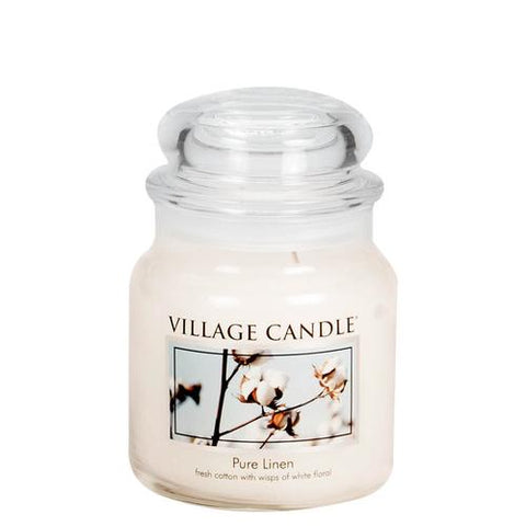 Village Candle - Pure Linen - Duftkerze - 389g