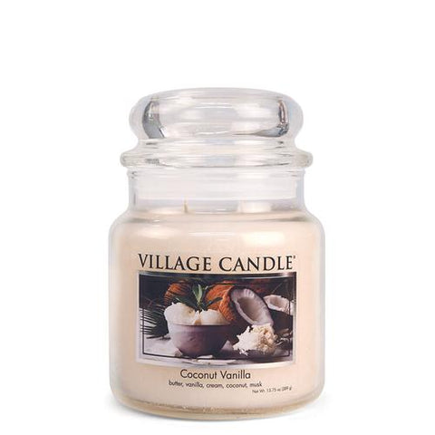 Village Candle - Coconut Vanilla - Duftkerze - 389g