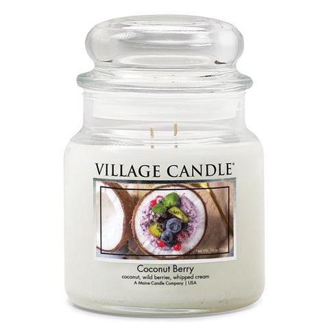 Village Candle - Coconut Berry - Duftkerze - 389g